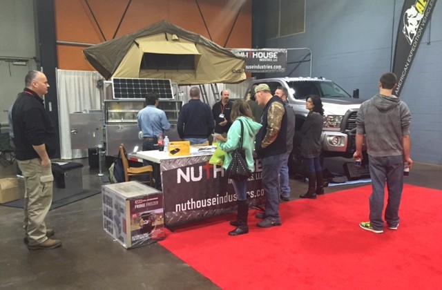 NutHouse Industries and Cincinnati Travel Sports and Boat Show 2016