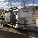 Acorn Toy Hauler, Overlanding, Car camping, Ohio Overland trailer, Aluminum Trailer, Roof Top Tent, Expedition Trailer,