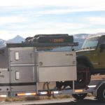 Acorn Toy Hauler, Overlanding, Car camping, Ohio Overland trailer, Aluminum Trailer, Roof Top Tent, Expedition Trailer, 23 Zero