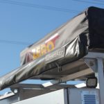 Acorn Toy Hauler, Overlanding, Car camping, Ohio Overland trailer, Aluminum Trailer, Roof Top Tent, Expedition Trailer, 23 Zero, Rhino Rack, Sunseeker