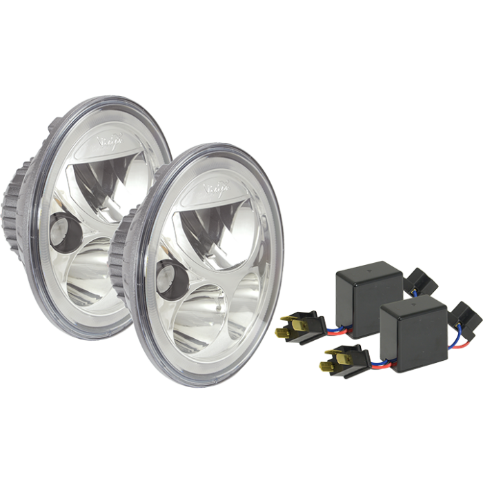 Vision X, Vortex 7" LED Headlight, off road light, jeep lights, aftermarket jeep lights, cincinnati jeep lights, ohio jeep lights,