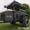 Nuthouse Industries, Nuthouse trailers, Nuthouse overland, Overland trailer, off road trailer, camping trailer, custom off-road trailer, custom trailer builds, overlanding, off grid camping, off grid trailer, small off road trailer, small overlanding trailer, overland trailer rack, off road trailer rack, camping trailer rack, overland trailer RTT rack, roof top tent rack trailer, custom rack, Ohio trailer, Cincinnati trailers, car camping, jeep trailers, rtt camping, all aluminum trailers, best overlanding trailer, off road aluminum trailer, off road utility trailer, best aluminum trailers, East coast trailer, east coast overland, Built in the USA, American made, lifetime trailers, offroad trailer with 37" tires, overland trailer with 37" tires, oversized trailer tires, Timbren axels, independent trailer axel, lock n roll hitch,